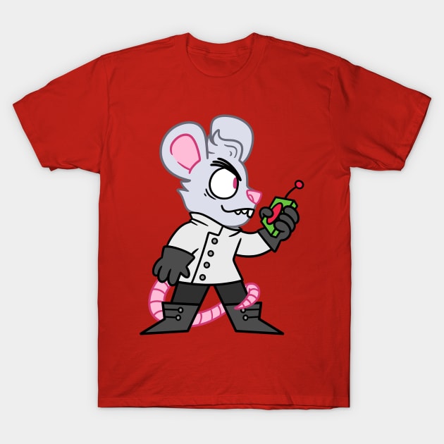 Evil Dr Catnip T-Shirt by Get A Klu Comics